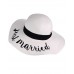 NEW CC 's Paper Weaved Beach Time Embroidered Quote Floppy Brim CC Sun Hat  eb-45707939